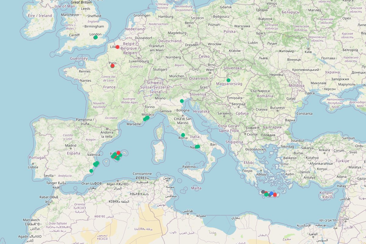 @travellingcloset's Travel Map