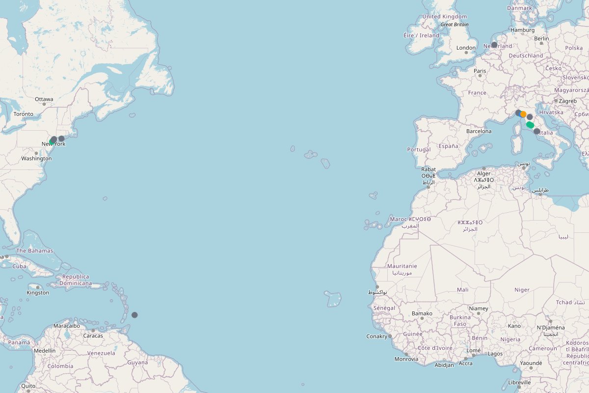 @christinebottross's Travel Map