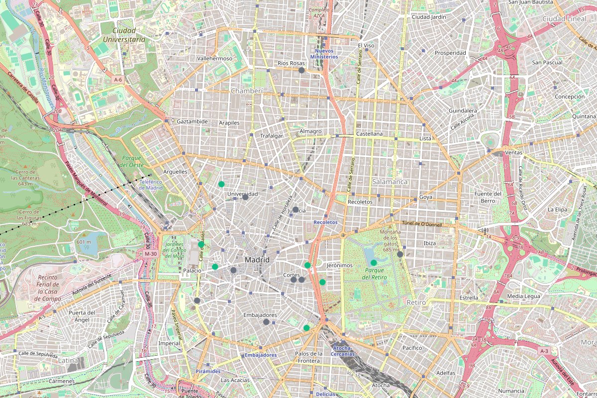 @theblondeabroad's Madrid Map