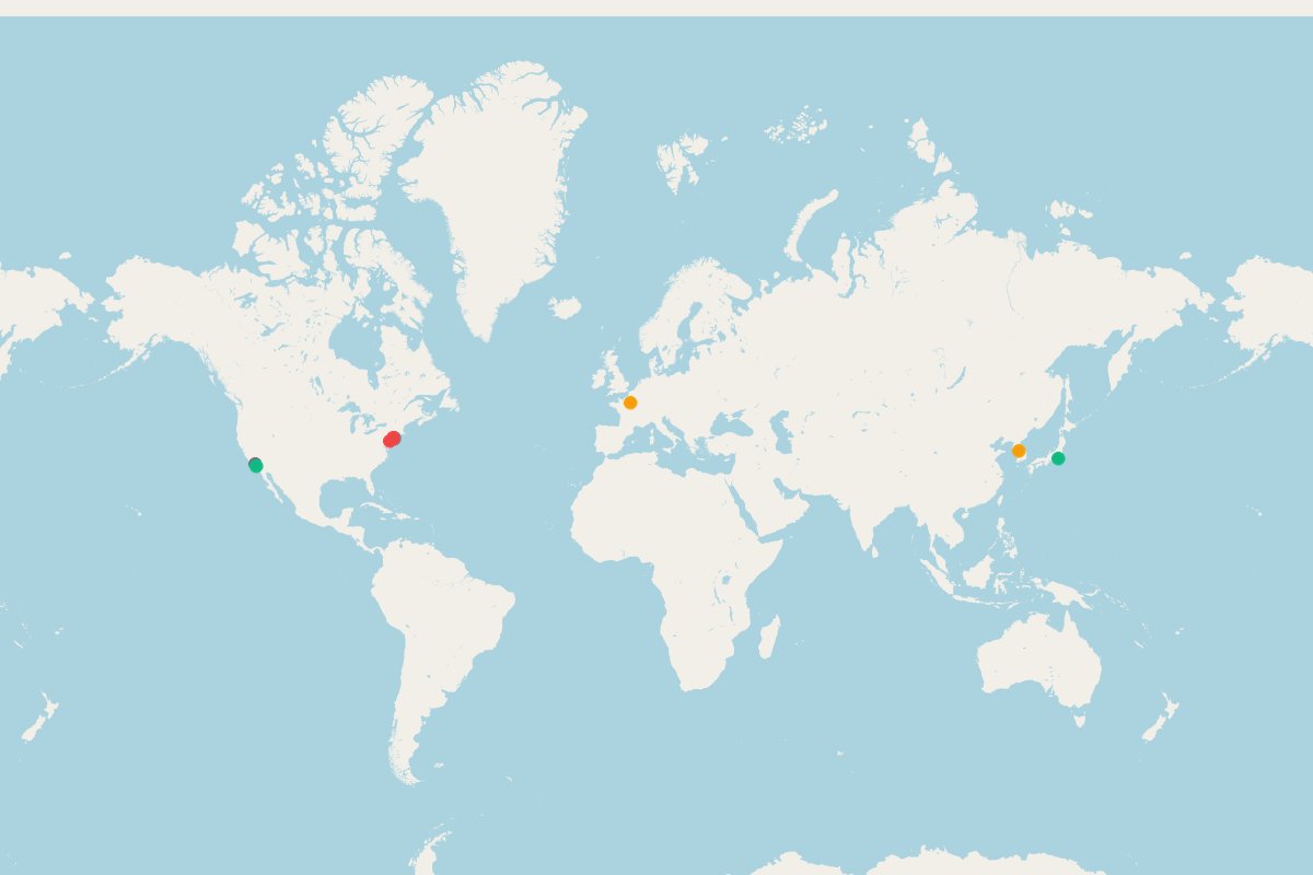 Travel map of free things to do in New York City, featuring 267 places and events curated by @nyc_forfree.