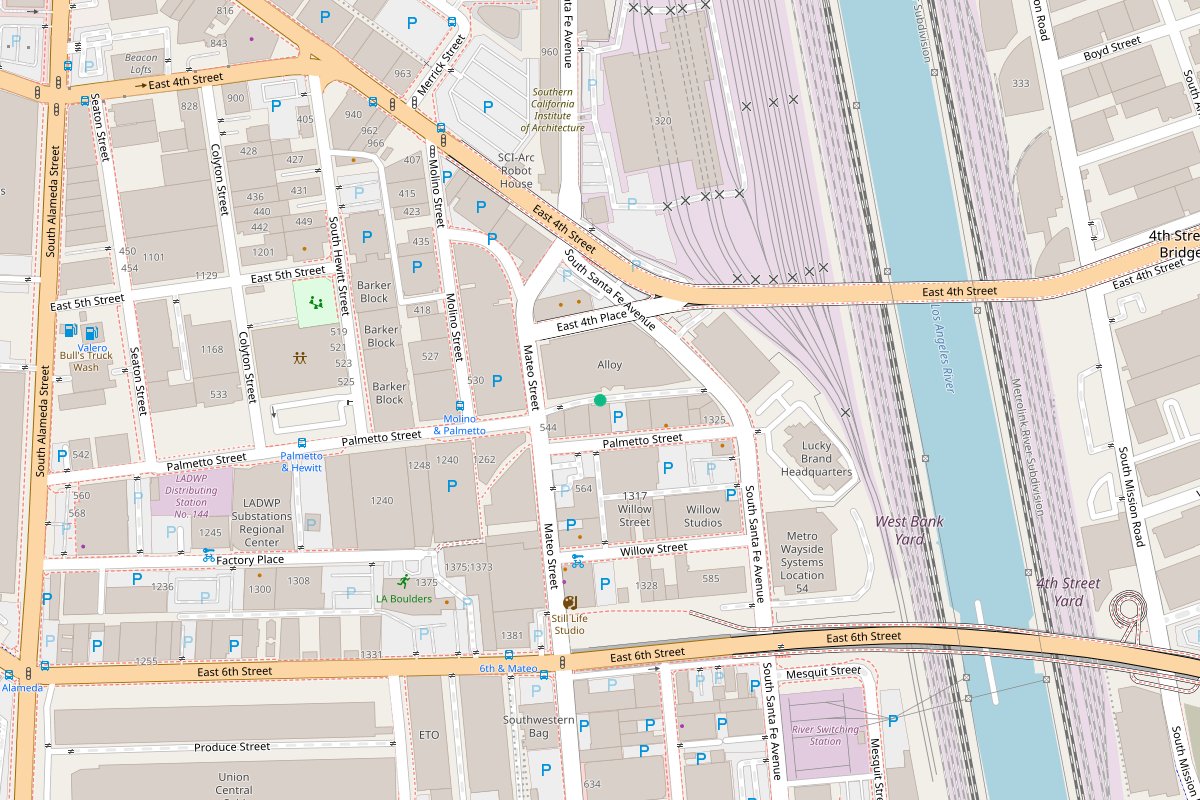 Travel map of Los Angeles photography spots, featuring 1 place curated by @ft.zhane.
