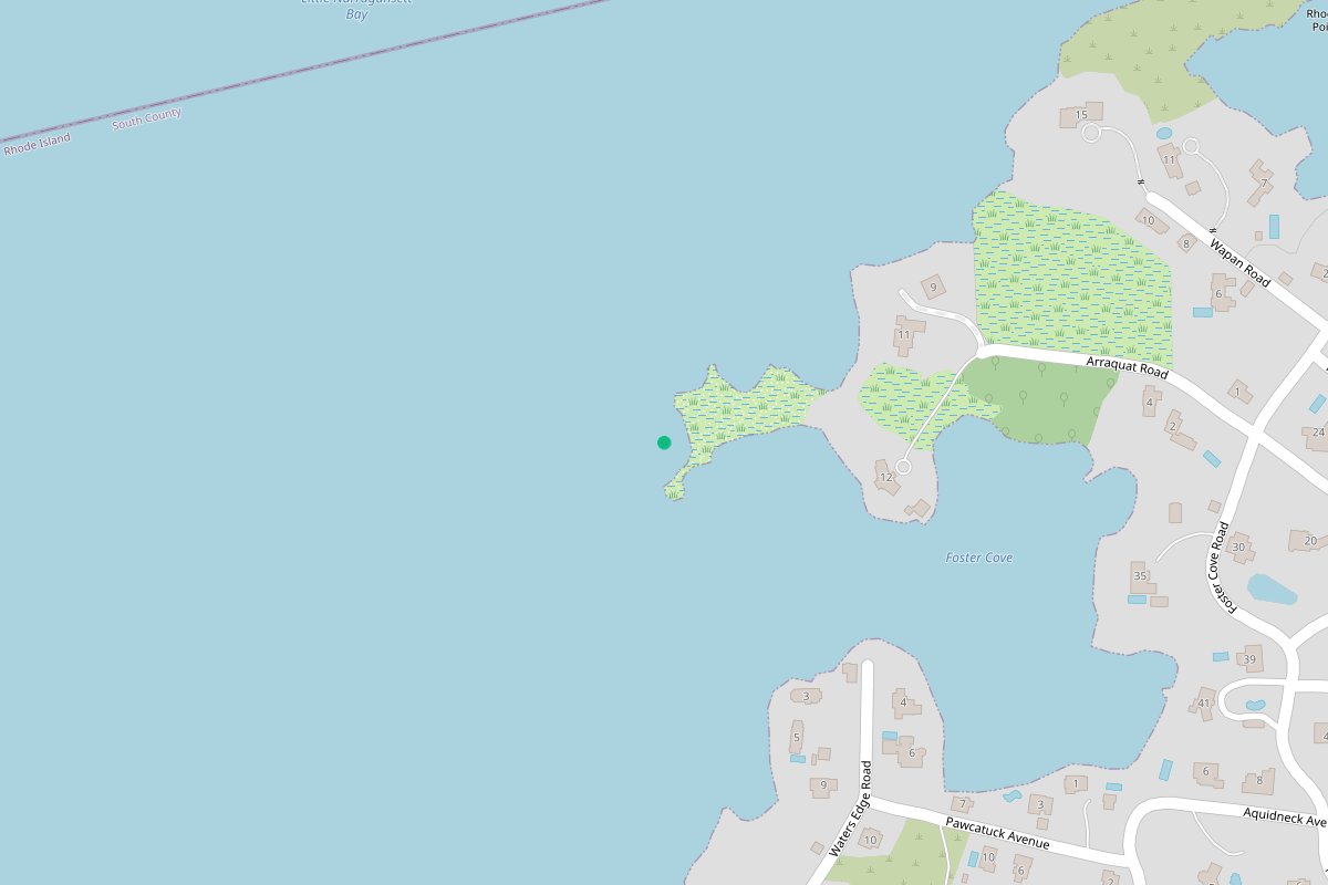 Travel map of Westerly Watch Hill lifestyle spots, featuring 1 place curated by @tess_santarsiero_ for friends and sunsets.